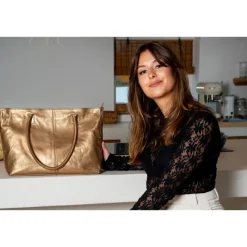 Outlet Chabo Metallic Shopper metallic copper
