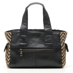 New Chabo Romio Jaquard Handbag black