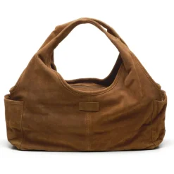 Online Chabo Suede Sophie Mini Shopper light cognac