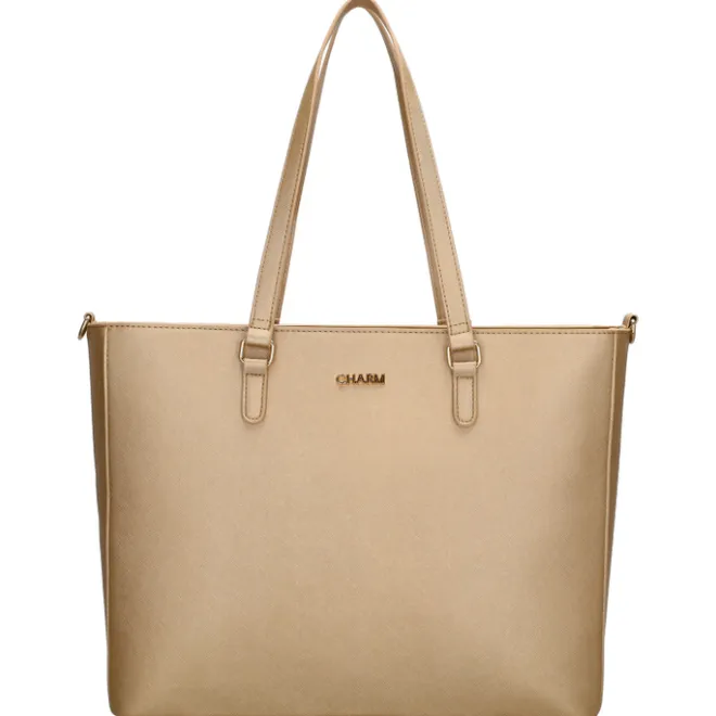 Best Charm London Birmingham II Shoulderbag 15.6" light gold
