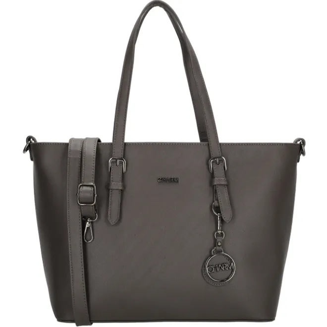 Clearance Charm London Birmingham Shopper grey