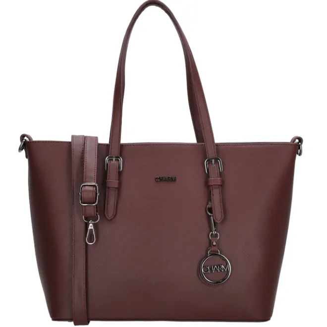 Sale Charm London Birmingham Shopper red