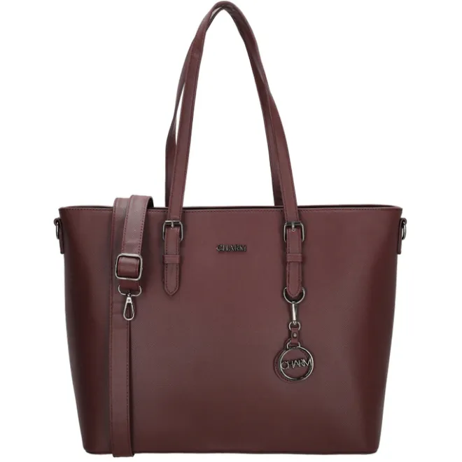 Discount Charm London Birmingham Shopper red