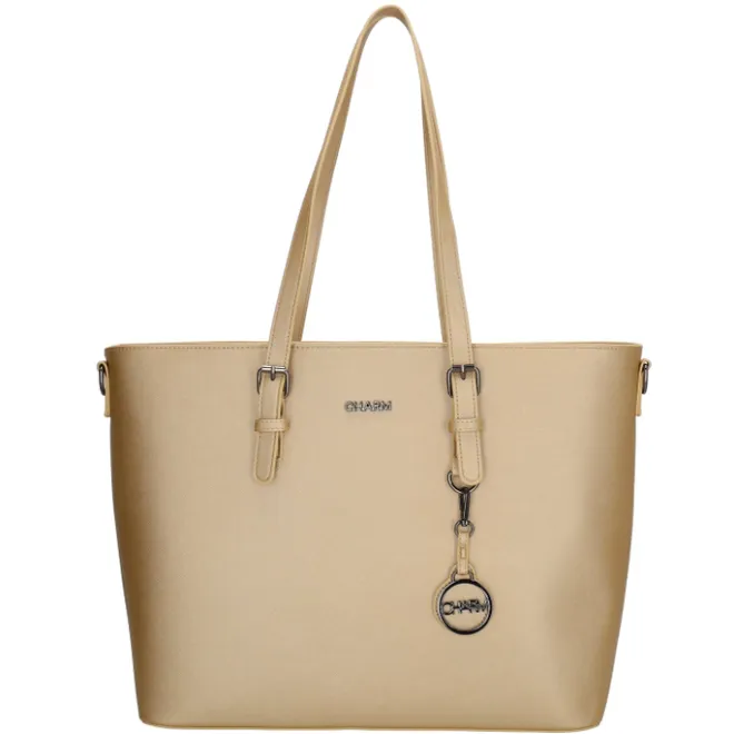Discount Charm London Birmingham Shopper 15.6" goud