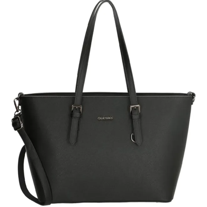 Discount Charm London Birmingham Shopper zwart