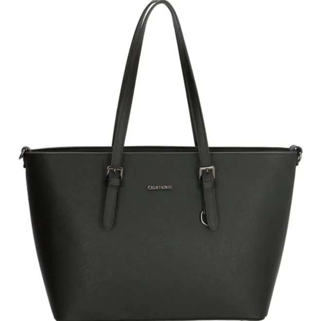 Discount Charm London Birmingham Shopper zwart