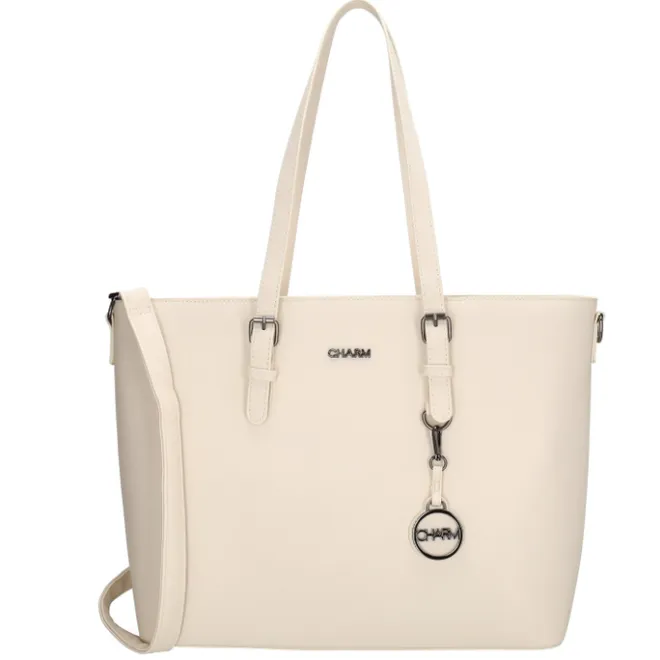 Clearance Charm London Birmingham Shopper 15.6" beige