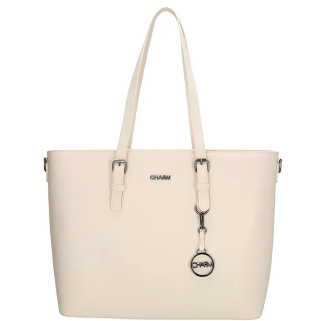 Clearance Charm London Birmingham Shopper 15.6" beige