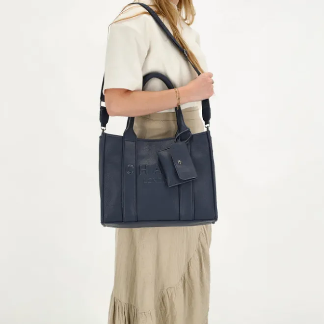 Online Charm London Bond Shopper blue