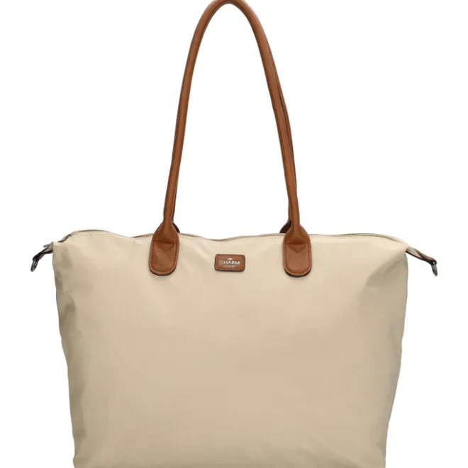 Outlet Charm London Buckingham Laptopbag sand