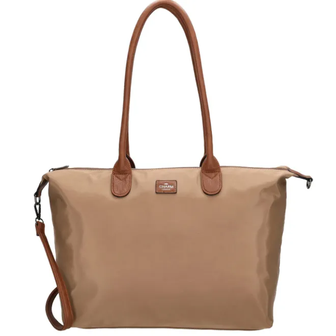 Discount Charm London Buckingham Laptopbag taupe