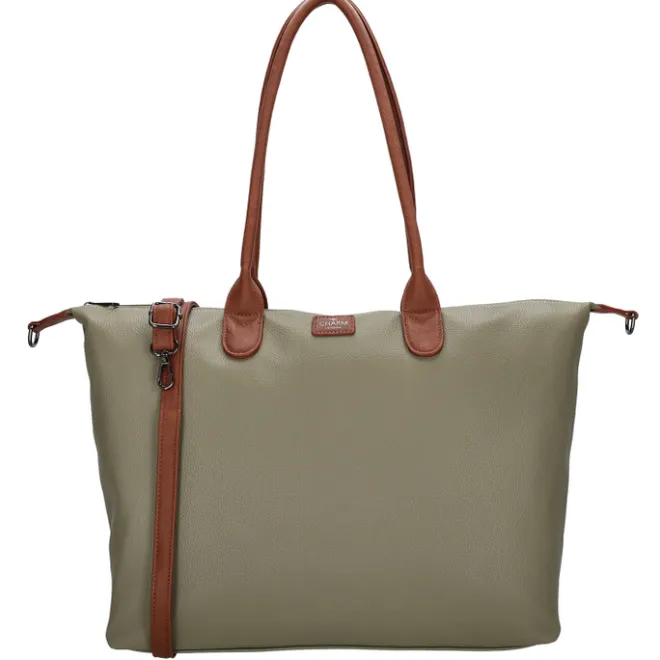 Clearance Charm London Buckingham Palace Laptopbag olive green