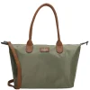 New Charm London Buckingham Shopper olijfgroen