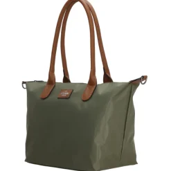 New Charm London Buckingham Shopper olijfgroen