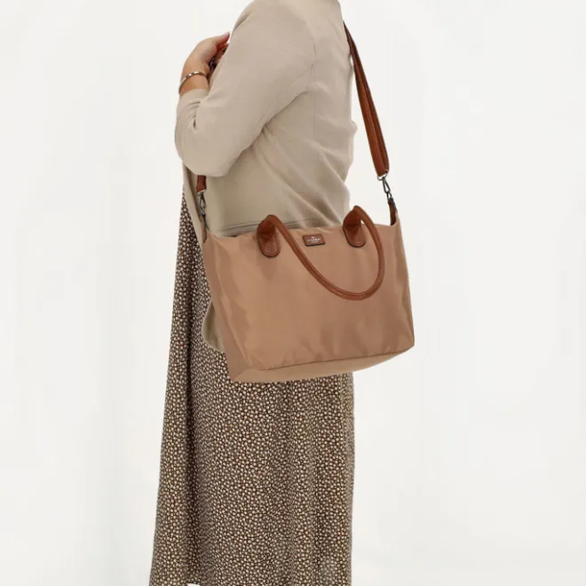 Clearance Charm London Buckingham Shopper taupe