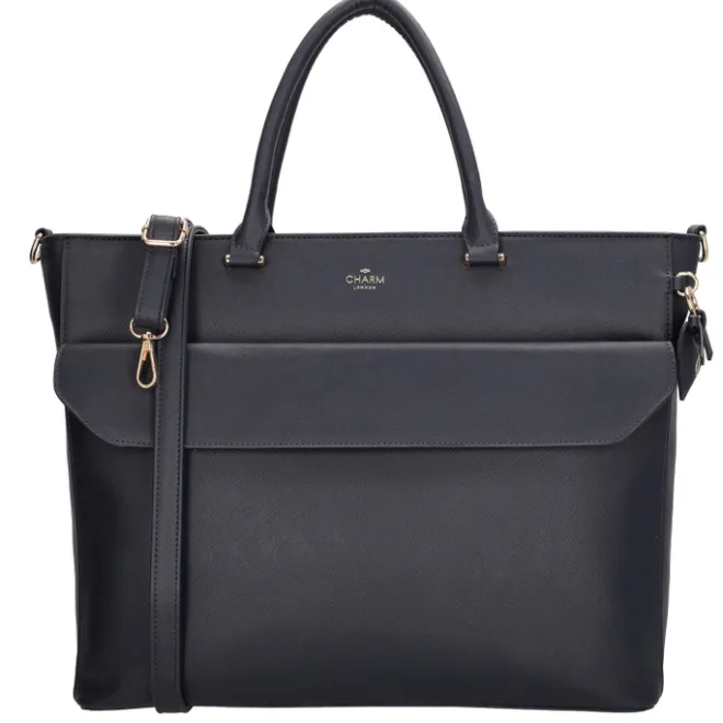 Hot Charm London Cambridge Laptopbag blue