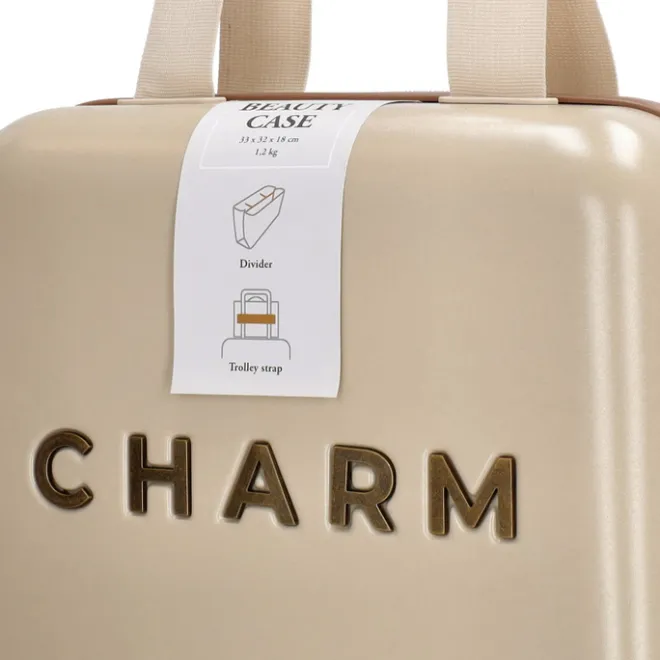 Clearance Charm London Capetown Beautycase beige