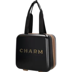 New Charm London Capetown Beautycase black