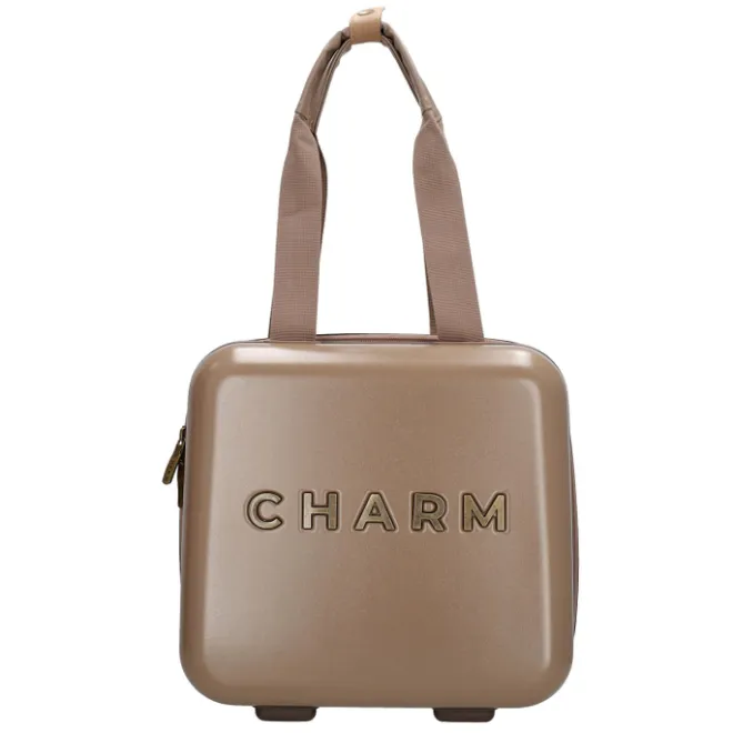 Hot Charm London Capetown Beautycase taupe