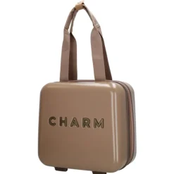 Hot Charm London Capetown Beautycase taupe