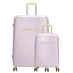 Clearance Charm London Capetown Trolley Set lila