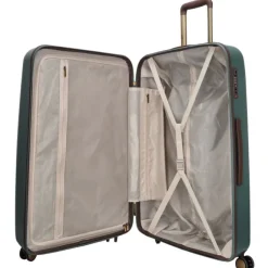 New Charm London Capetown Trolley Set dark green