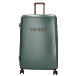 Discount Charm London Capetown Trolley L darkgreen