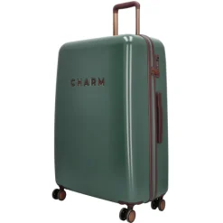 Discount Charm London Capetown Trolley L darkgreen