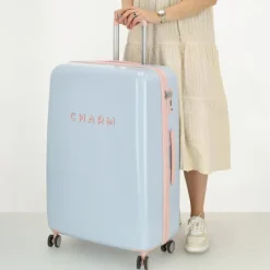 Best Charm London Capetown Trolley L baby blue