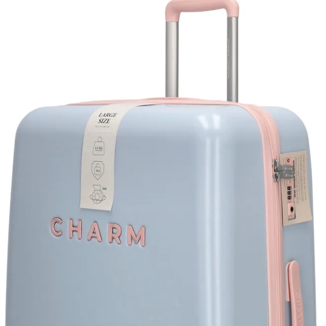 Best Charm London Capetown Trolley L baby blue