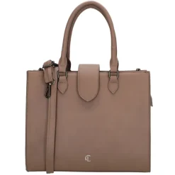 New Charm London Castle Hill Handbag taupe