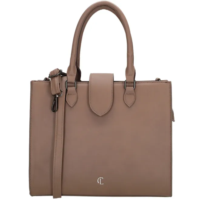 New Charm London Castle Hill Handbag taupe