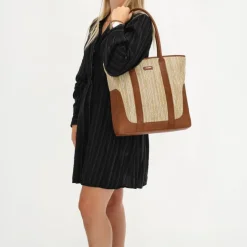 Hot Charm London Hillingdon Shopper beige