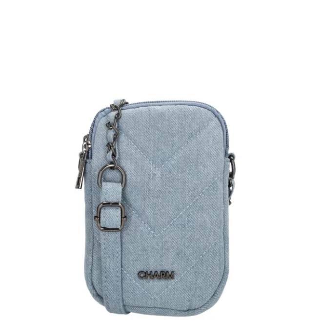 New Charm London Hollywood Phonebag midblue