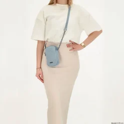 New Charm London Hollywood Phonebag midblue