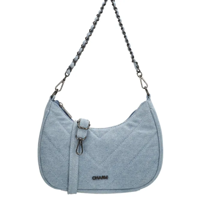 Outlet Charm London Hollywood Shoulderbag midblue