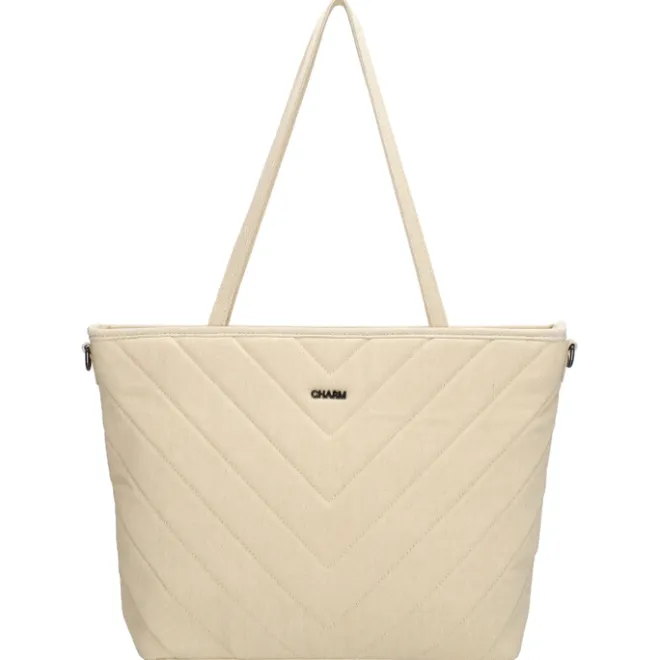 Hot Charm London Hollywood Shopper beige