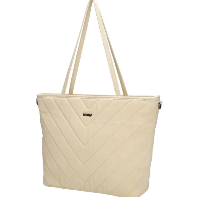 Hot Charm London Hollywood Shopper beige
