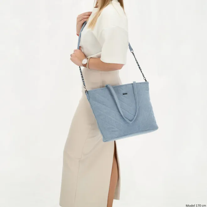 Online Charm London Hollywood Shopper midblue