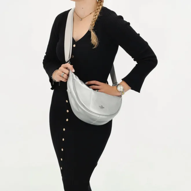 Online Charm London Lupin Shoulderbag zilver
