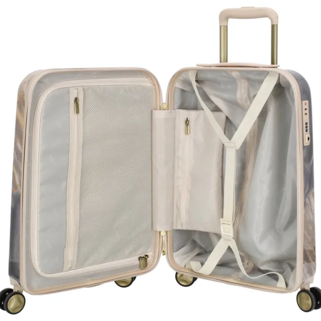 Charm London Marble Trolley Set light grey