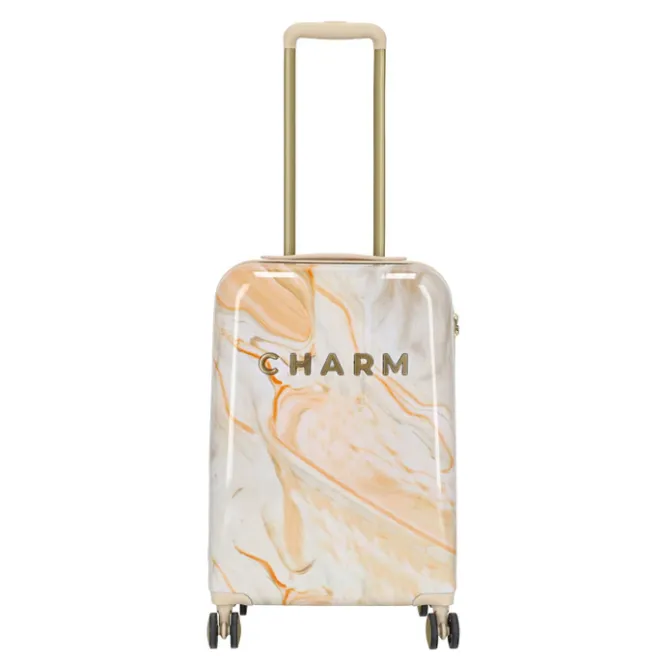 Best Charm London Marble Trolley Set creme