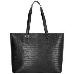 Hot Charm London Midwood Shopper 15.6 inch laptopvak black croco