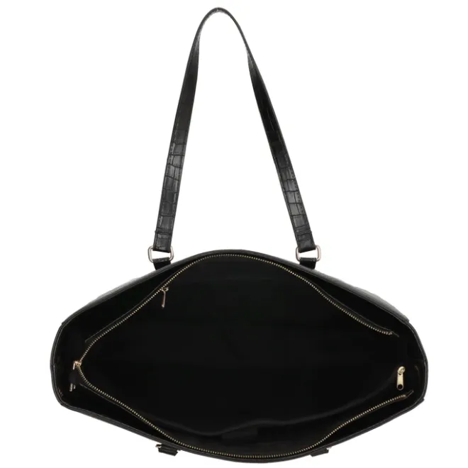 Hot Charm London Midwood Shopper 15.6 inch laptopvak black croco