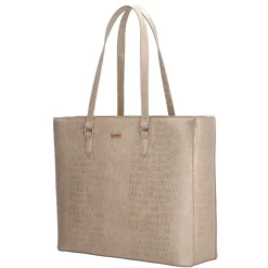 Clearance Charm London Midwood Shopper 15.6 inch laptopvak light taupe