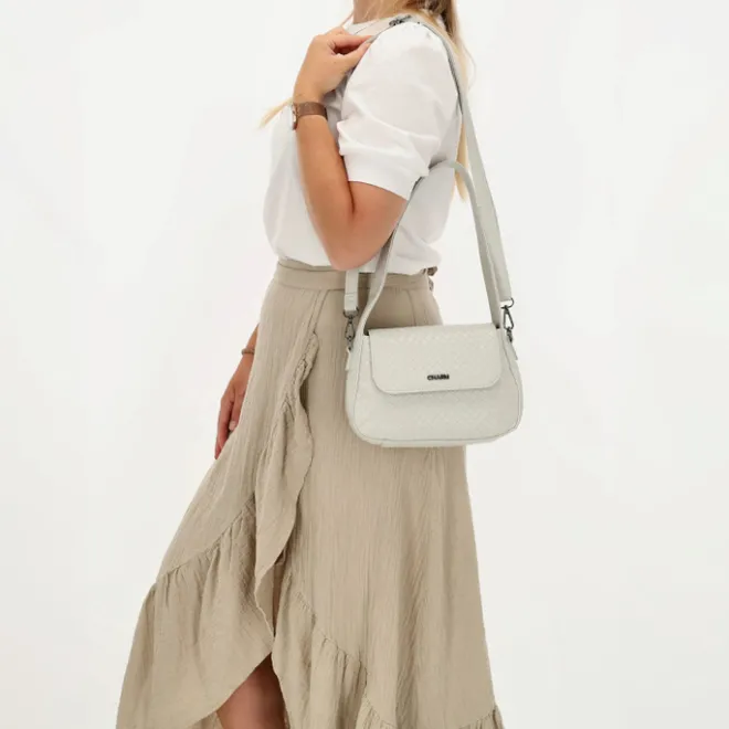 New Charm London Mirabello Shoulderbag lightgrey