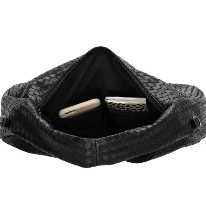 New Charm London Mirabello Shopper black