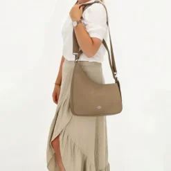 Online Charm London Montmartre Shoulderbag taupe