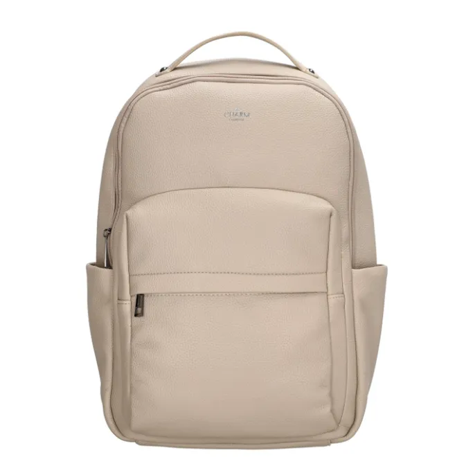 Best Charm London Mulberry Street Backpack beige