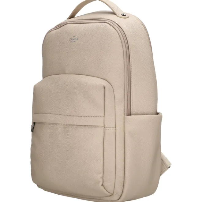 Best Charm London Mulberry Street Backpack beige